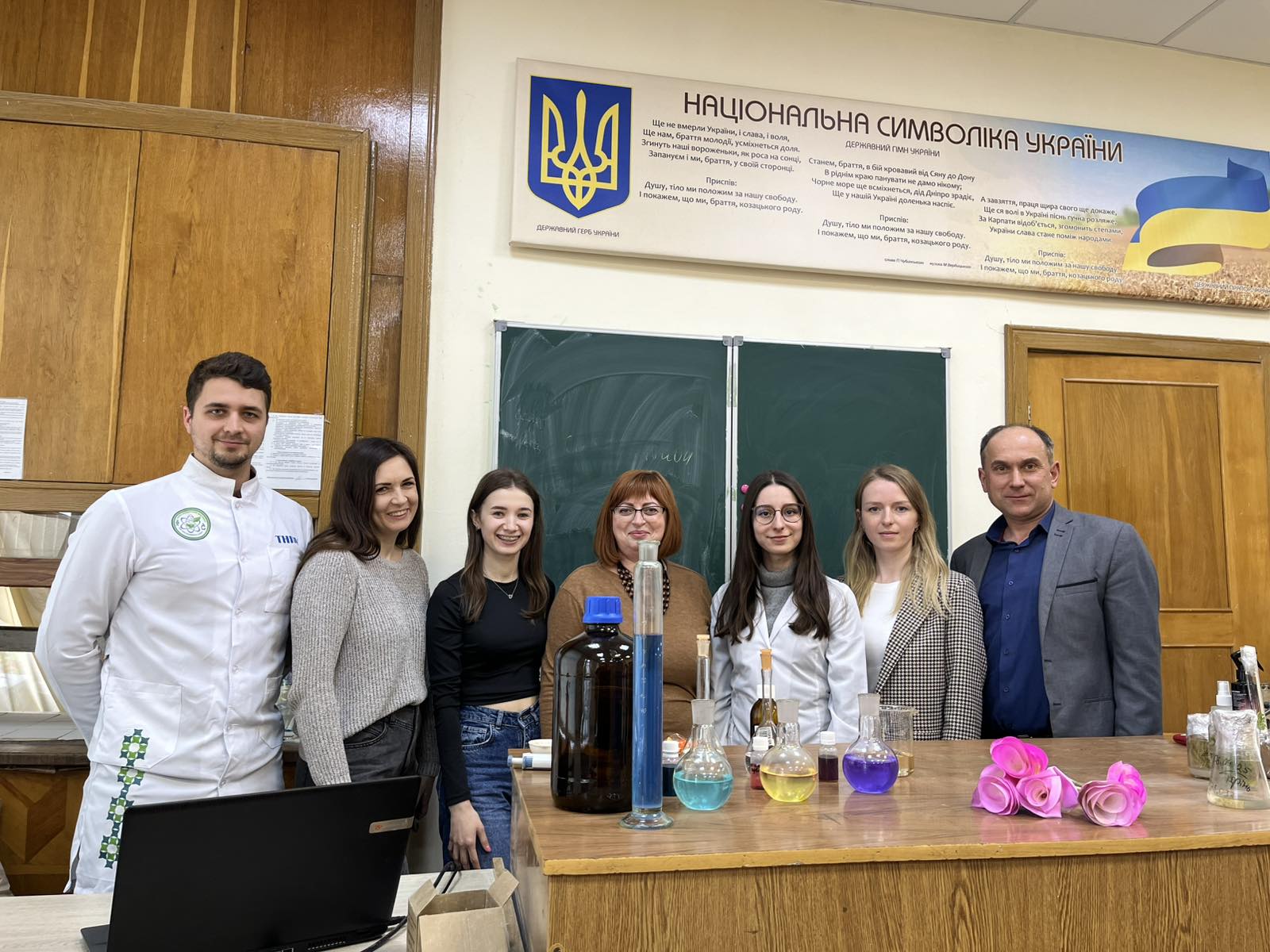 Учасники профорієнтаційного заходу